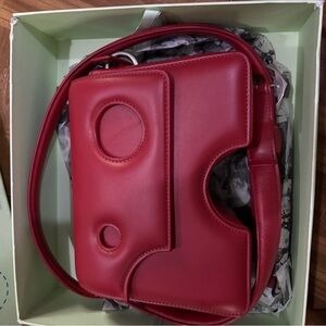 Off-White Red Crossbody Bag